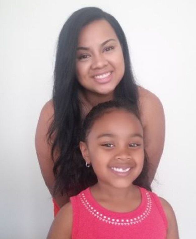Ashley Gallego and her daughter, Janae.