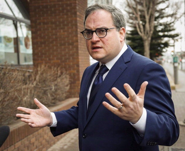 Right-wing political commentator Ezra Levant.