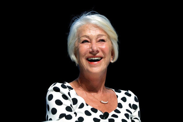 Helen Mirren attends the Cannes Lions Festival in Cannes, France, June 21, 2017. (REUTERS/Eric Gaillard)