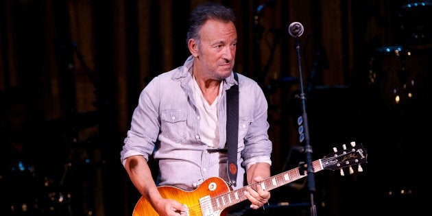 Bruce Springsteen performs during the Asbury Park Music & Film Festival, at the Paramount Theatre on April 21, 2017 in Asbury Park, New Jersey. (Photo by Taylor Hill/Getty Images)