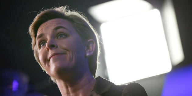 Kellie Leitch is shown at the Conservative Party of Canada leadership convention in Toronto on May 26, 2017.