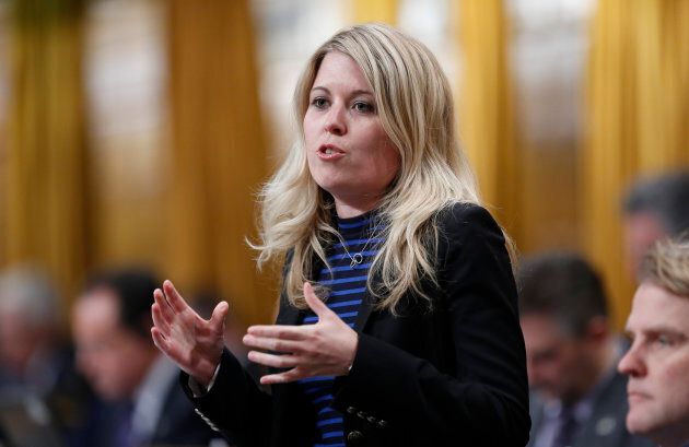 Michelle Rempel speaks during Question Period in the House of Commons on Parliament Hill in Ottawa Feb. 4, 2013.