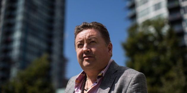 Former neo-Nazi Tony McAleer poses for a photograph in Vancouver on Aug. 17, 2017. McAleer is the executive director of Life After Hate, an organization that provides support and counselling to white supremacists who want a way out.