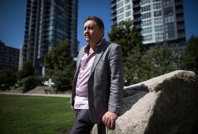 Former neo-Nazi Tony McAleer poses for a photograph in Vancouver on Aug. 17, 2017.