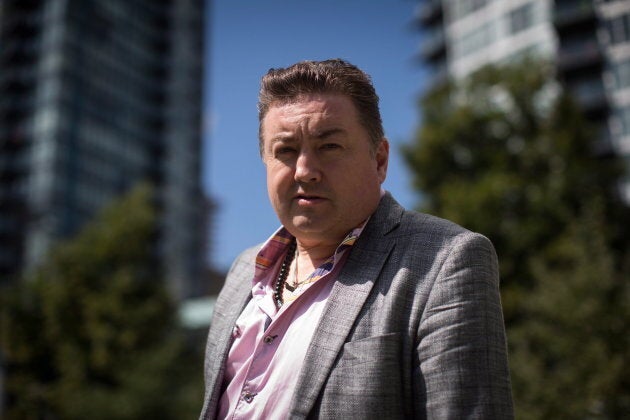 Former neo-Nazi Tony McAleer poses for a photograph in Vancouver on Aug. 17, 2017.