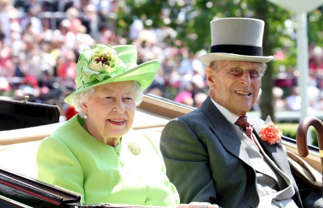 Queen Elizabeth II and Prince Philip, Duke of Edinburgh at the Ascot Racecourse on June 20, 2017 in Ascot, England. (Photo by Chris Jackson/Getty Images)