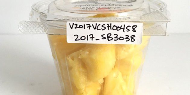 Western Family brand pineapple chunks have been recalled due to a Hepatitis A risk.