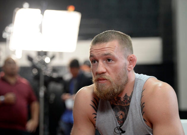 UFC featherweight champion Conor McGregor.