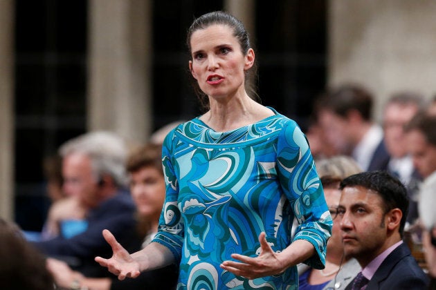 Science Minister Kirsty Duncan speaks during Question Period in the House of Commons on Parliament Hill in Ottawa, May 31, 2016.