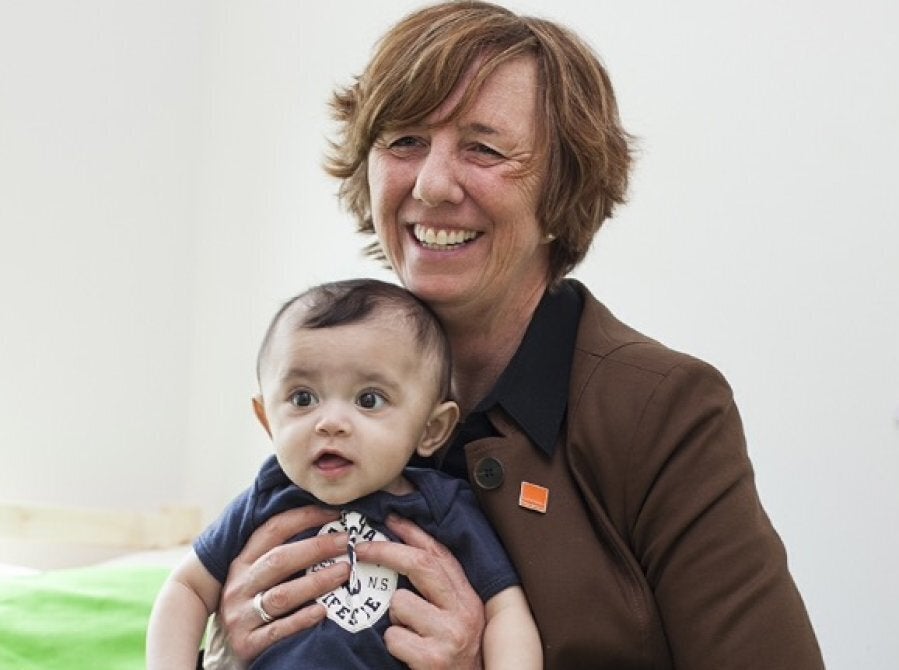 Martine Roy is shown with her daughter, Cascia.