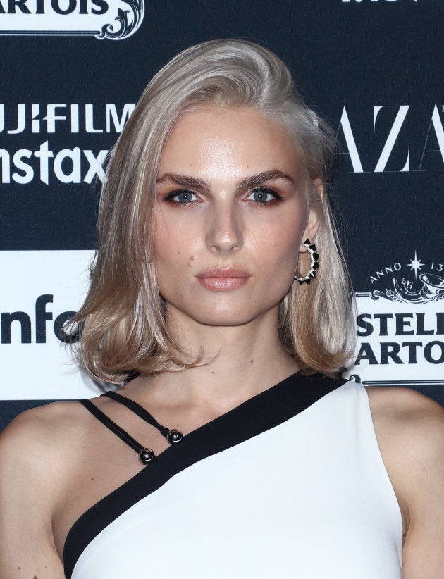 Model Andreja Pejic attends the 2017 Harper's Bazaar Icons at The Plaza Hotel on September 8, 2017 in New York City. (Photo by Jim Spellman/WireImage)