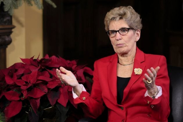 Ontario Premier Kathleen Wynne, who recently announced marijuana would be sold through up to 150 provincially run stores.