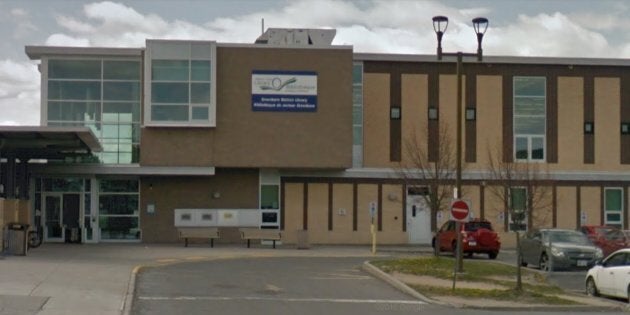 The incident took place at the Ottawa Public Library's Greenboro branch.