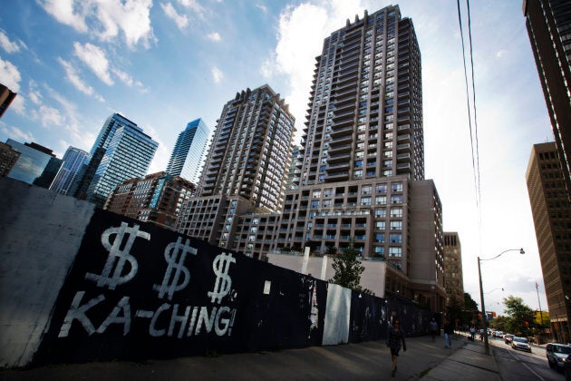 Condo towers in Toronto, Sept. 21, 2012. The city has seen a pronounced decline in foreign homebuying in the wake of a new non-residents' speculator's tax.