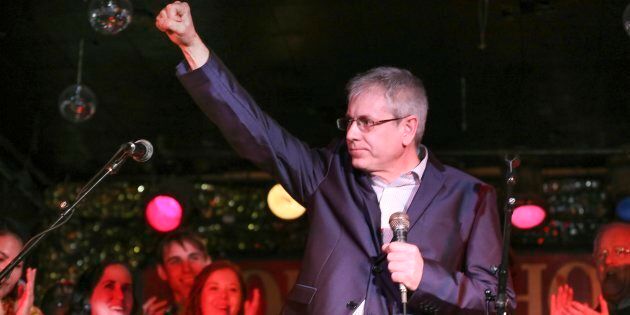 Charlie Angus officially announced his NDP leadership bid at the Horseshoe Tavern in Toronto on Feb. 26, 2017.