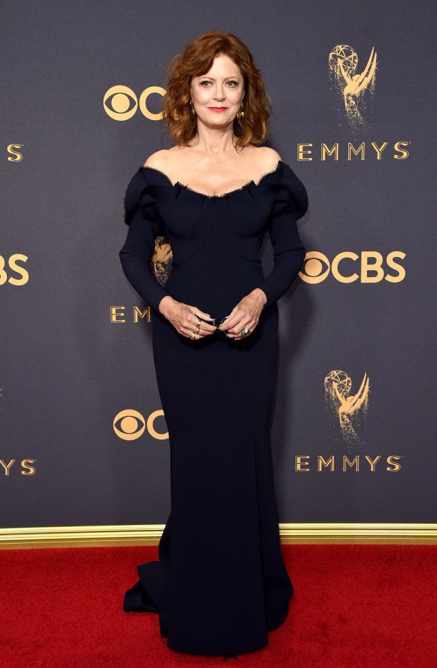 Actor Susan Sarandon attends the 69th Annual Primetime Emmy Awards at Microsoft Theater on September 17, 2017 in Los Angeles, California. (Photo by John Shearer/WireImage)