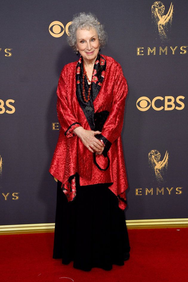 Author Margaret Atwood attends the 69th Annual Primetime Emmy Awards at Microsoft Theater on September 17, 2017 in Los Angeles, California. (Photo by Frazer Harrison/Getty Images)