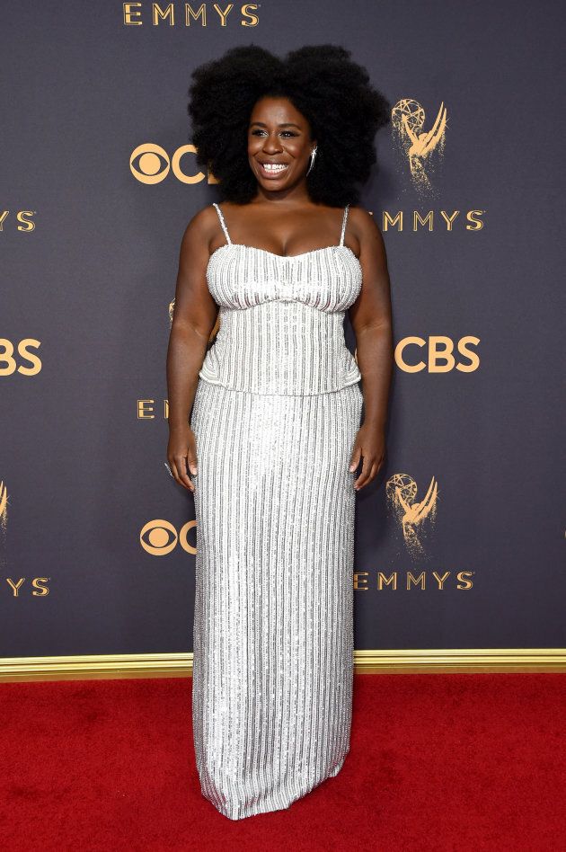 Actor Uzo Aduba attends the 69th Annual Primetime Emmy Awards at Microsoft Theater on September 17, 2017 in Los Angeles, California. (Photo by John Shearer/WireImage)