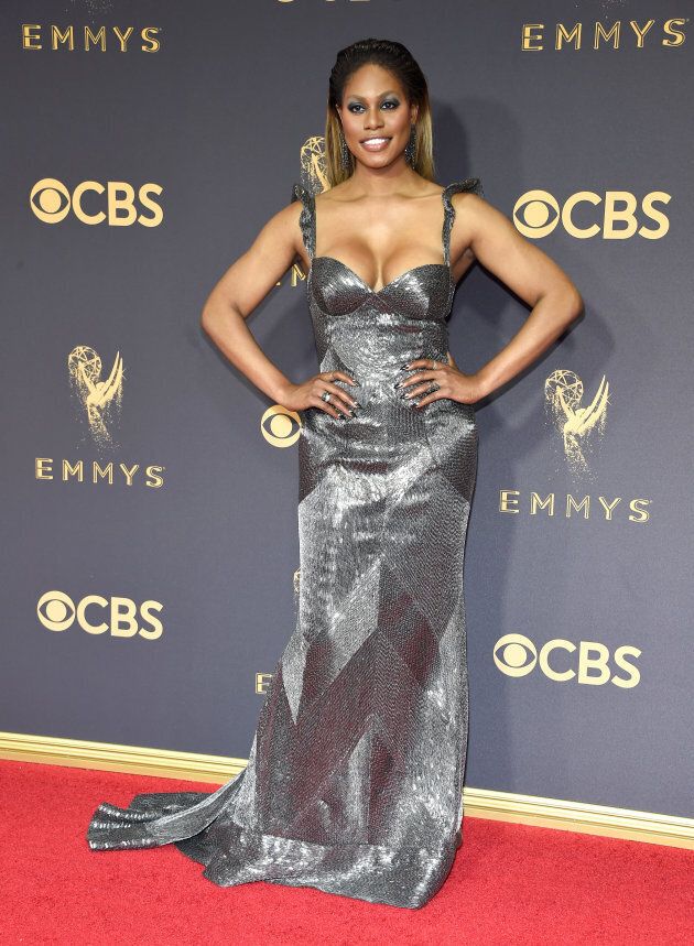 Actor Laverne Cox attends the 69th Annual Primetime Emmy Awards at Microsoft Theater on September 17, 2017 in Los Angeles, California. (Photo by Kevin Mazur/WireImage)