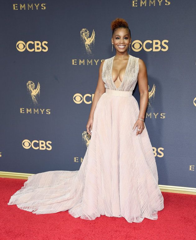 Anika Noni Rose attends the 69th Annual Primetime Emmy Awards at Microsoft Theater on September 17, 2017 in Los Angeles, California. (Photo by Kevin Mazur/WireImage)
