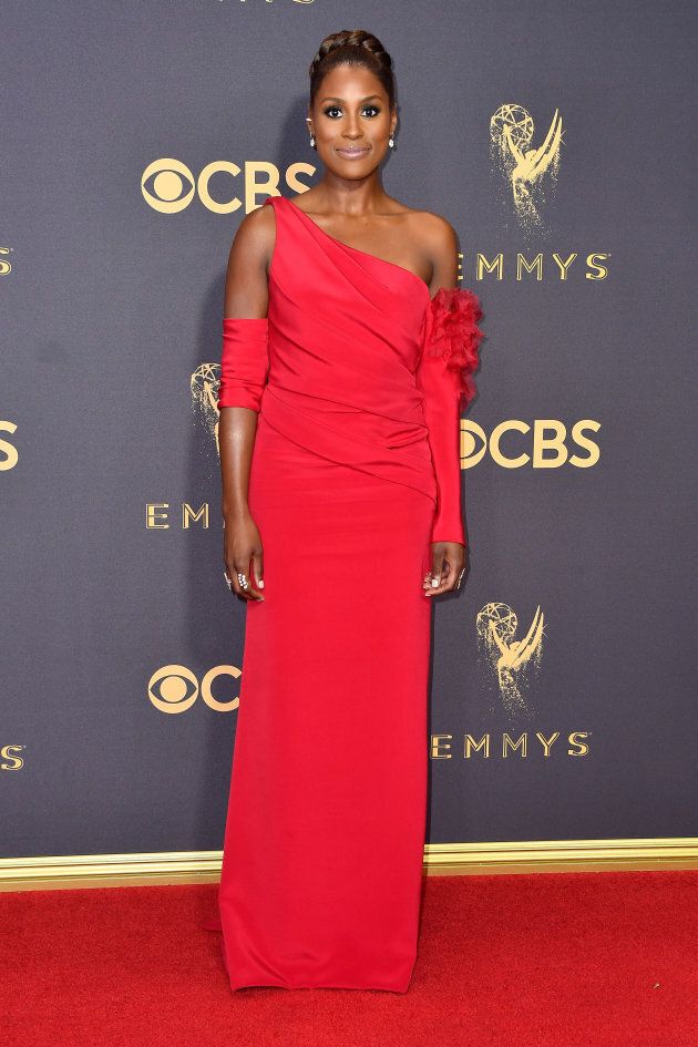 Actor Issa Rae attends the 69th Annual Primetime Emmy Awards at Microsoft Theater on September 17, 2017 in Los Angeles, California. (Photo by Frazer Harrison/Getty Images)