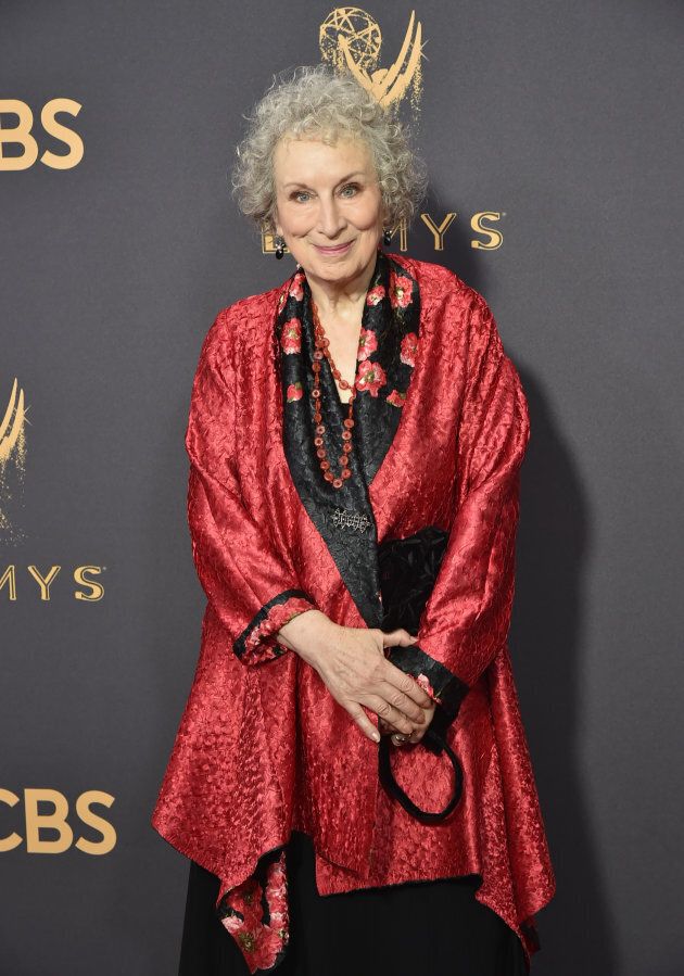 Margaret Atwood attends the 69th Annual Primetime Emmy Awards on September 17, 2017 in Los Angeles, California. (David Crotty/Patrick McMullan via Getty Images)