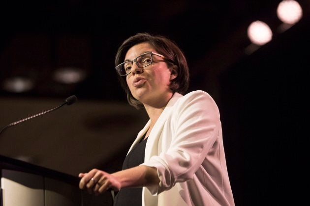 Niki Ashton is shown in Hamilton on Sept. 17, 2017.