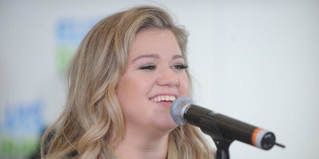 Kelly Clarkson performs at 'The Elvis Duran Z100 Morning Show' at Z100 Studio on Sept. 13, 2017 in New York City.