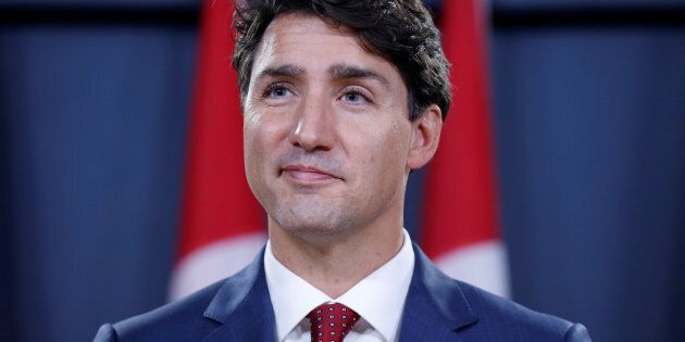 Prime Minister Justin Trudeau takes part in a news conference in Ottawa on Sept. 19, 2017.