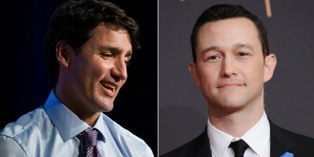 Prime Minister Justin Trudeau said actor Joseph Gordon-Levitt's comfort with calling himself a feminist influenced him.