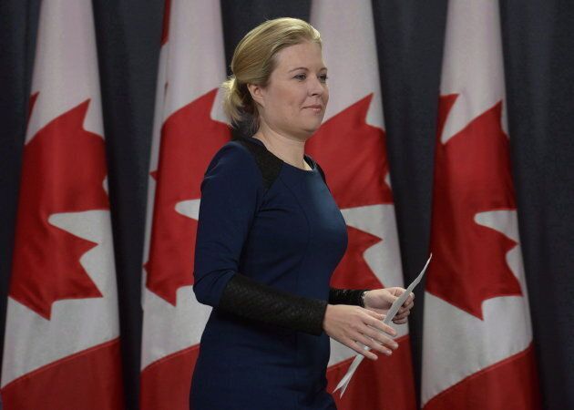Michelle Rempel, shown arriving to a Feb. 25, 2016 press conference in Ottawa, has also faced 'Barbie' insults.