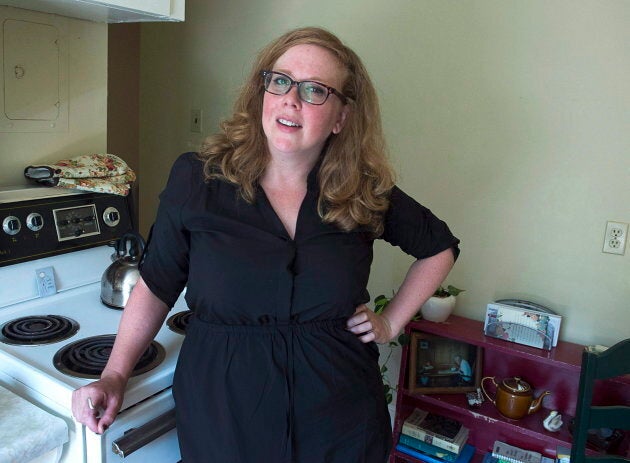 Melanie Mackenzie is seen in Halifax on Aug. 11, 2017. Several years ago Mackenzie, at four weeks, found out she was pregnant and had to wait two months before she could access an abortion.