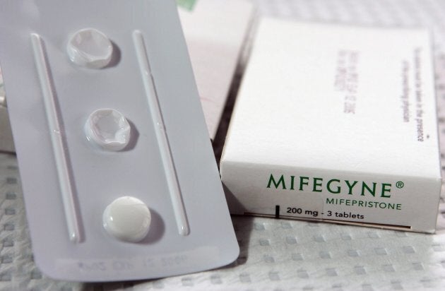 The abortion drug Mifepristone, also known as RU486, is pictured in an abortion clinic Feb. 17, 2006 in Auckland, New Zealand.
