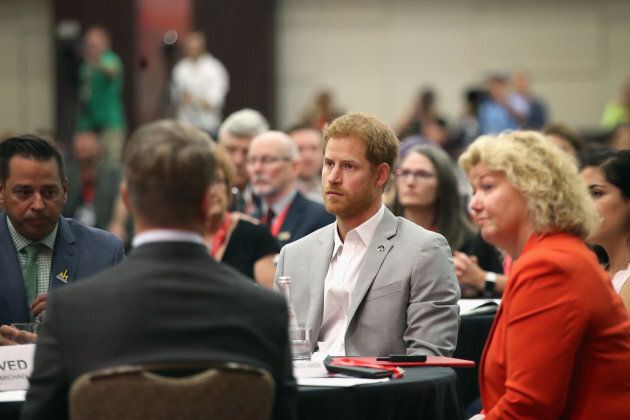 Prince Harry attends the CIMVHR Conference during the Invictus Games 2017 on Sept. 25, 2017 in Toronto, Canada (Photo by Chris Jackson/Getty Images for the Invictus Games Foundation )