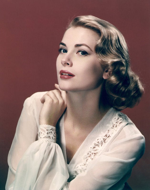 Portrait of actress Grace Kelly in 1955.