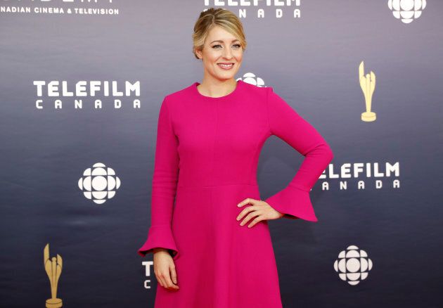 Minister of Canadian Heritage Melanie Joly arrives at the Canadian Screen Awards in Toronto, Ont. on March 12, 2017.