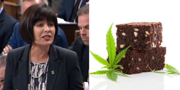 Health Minister Ginette Petitpas Taylor was asked Tuesday about the legalization of marijuana edibles.