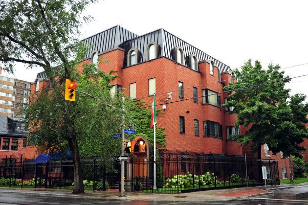 The Canadian Government closed its embassy in Iran and expelled all remaining Iranian Diplomats from the Iranian Embassy on Metcalfe Street, pictured here, in Ottawa.