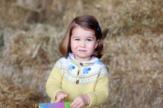 Princess Charlotte, in a photo taken by the Duchess of Cambridge.