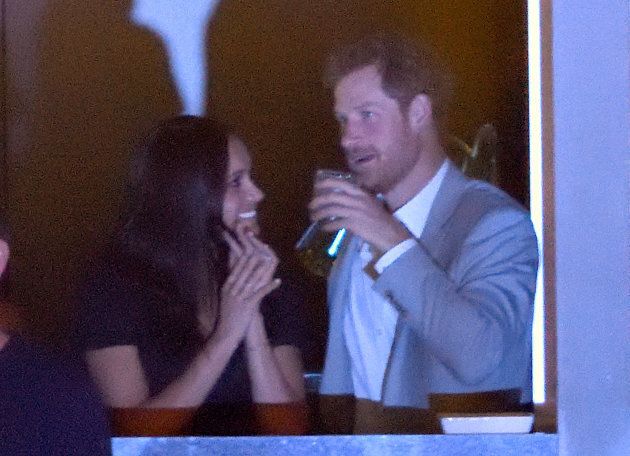 Meghan Markle and her prince at the closing ceremony of the Invictus Games.