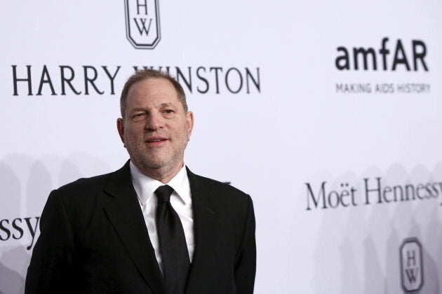 Film producer Harvey Weinstein attends the 2016 amfAR New York Gala at Cipriani Wall Street in Manhattan, New York Feb. 10, 2016.