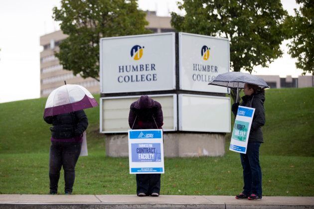 Faculty at 24 Ontario colleges have gone on strike, a move that will affect more than 500,000 students.