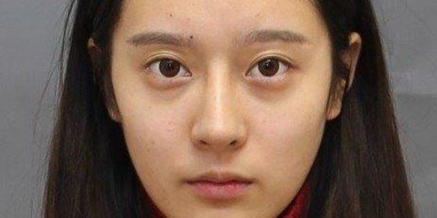 Jingyi Wang, 19, was arrested in Toronto on Friday for aggravated assault.