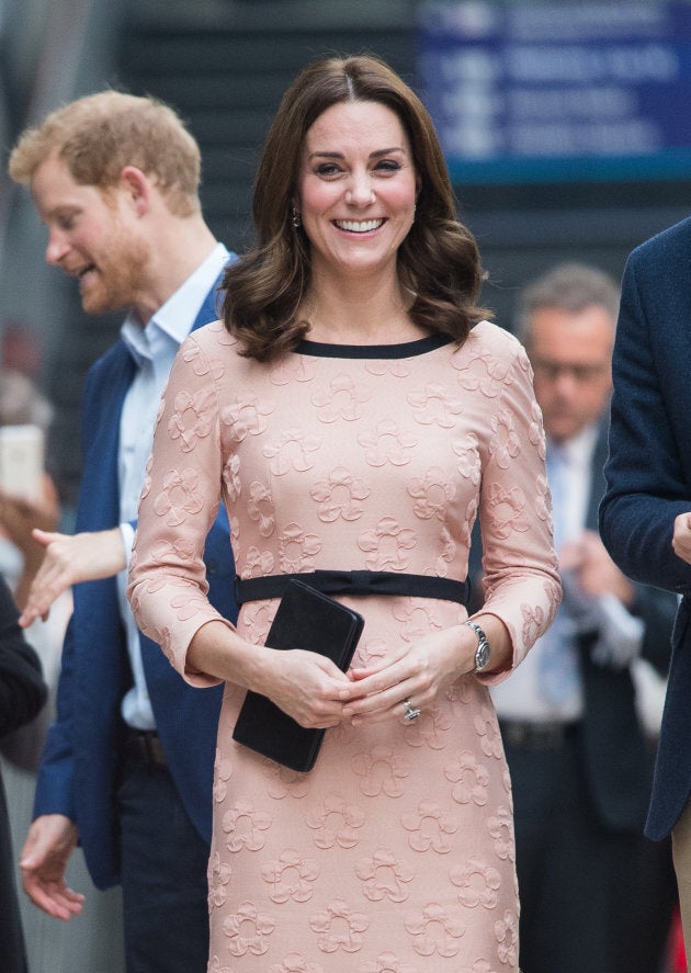 Duchess of Cambridge attends the Charities Forum Event at Paddington Station on October 16, 2017 in London, England.