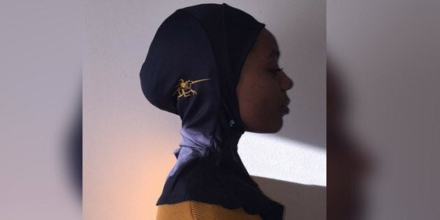 About 50 female students at Dakota Collegiate in Winnipeg wear hijabs. Now, they can get custom hijabs for their athletic uniforms.