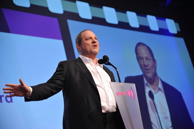 Producer Harvey Weinstein speaks at the 23rd Annual GLAAD Media Awards on March 24, 2012 in New York City.