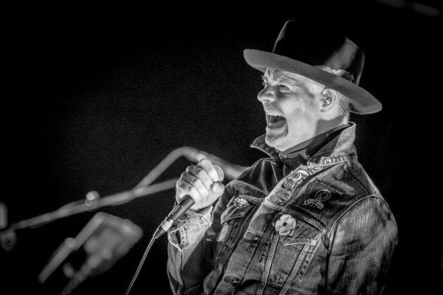 Gord Downie performs his 'Secret Path' album live at the National Arts Centre on October 18, 2016 in Ottawa.