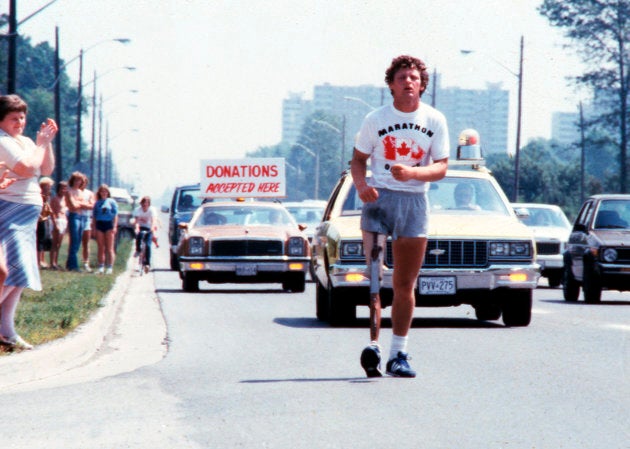 Terry Fox, July 1980.