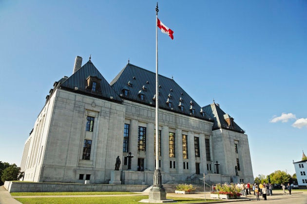 The Supreme Court of Canada Building.