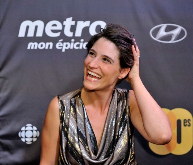 Salome Corbo, seen at the Les Prix Gemeaux awards in Montreal on Sept. 20, 2015, alleges that Gilbert Rozon assaulted her when she was a minor.